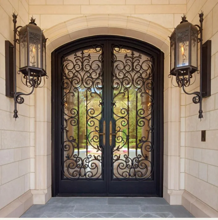 Single Door Iron Gate Designs Double Door Iron Gates Model Wrought Iron Door Buy Single Door Iron Gate Designs Double Door Iron Gates Model Wrought Iron Door Product On Alibaba Com