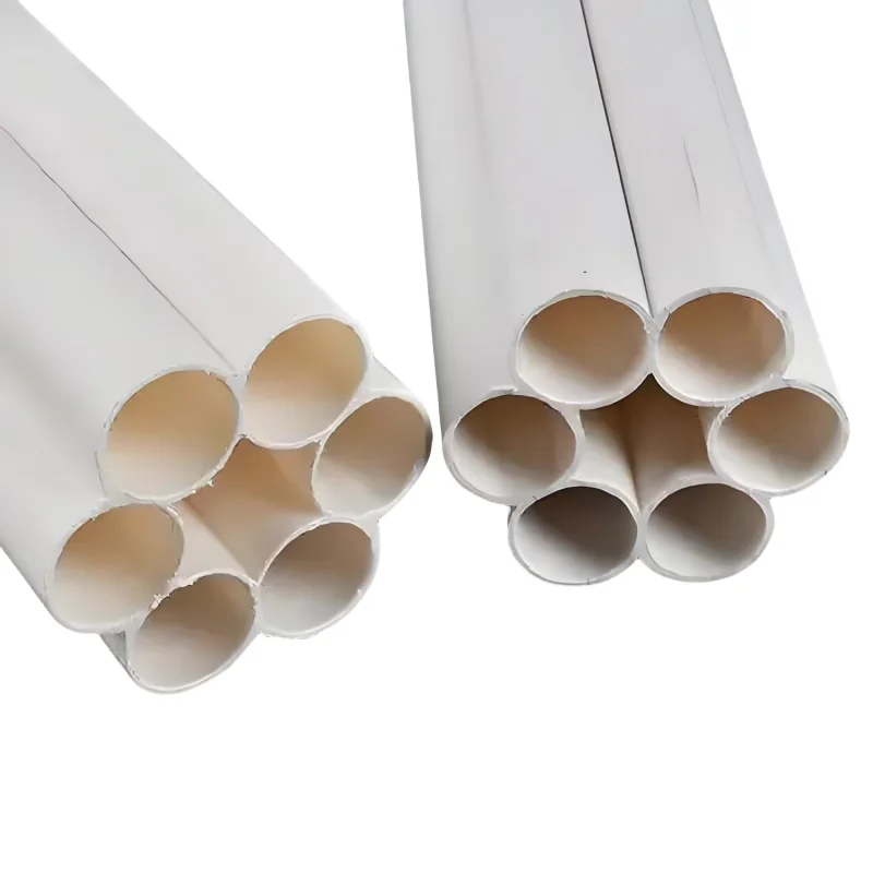 Hdpe  Perforated Plastic Tubes Communication Casing with Essential Holes