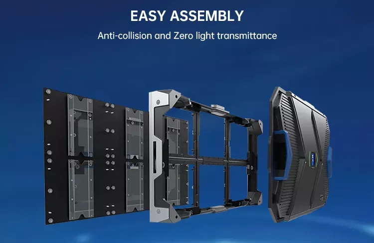 P4.81 Outdoor Rental LED Screen - Durable & Bright Video Wall