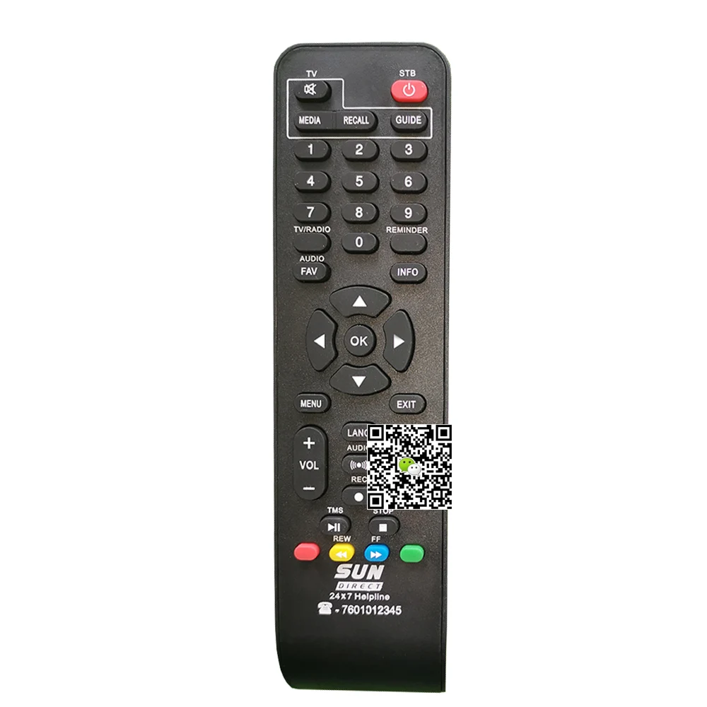 SUN HD SUN DIRECT REMOTE CONTROL INDIA MODELS