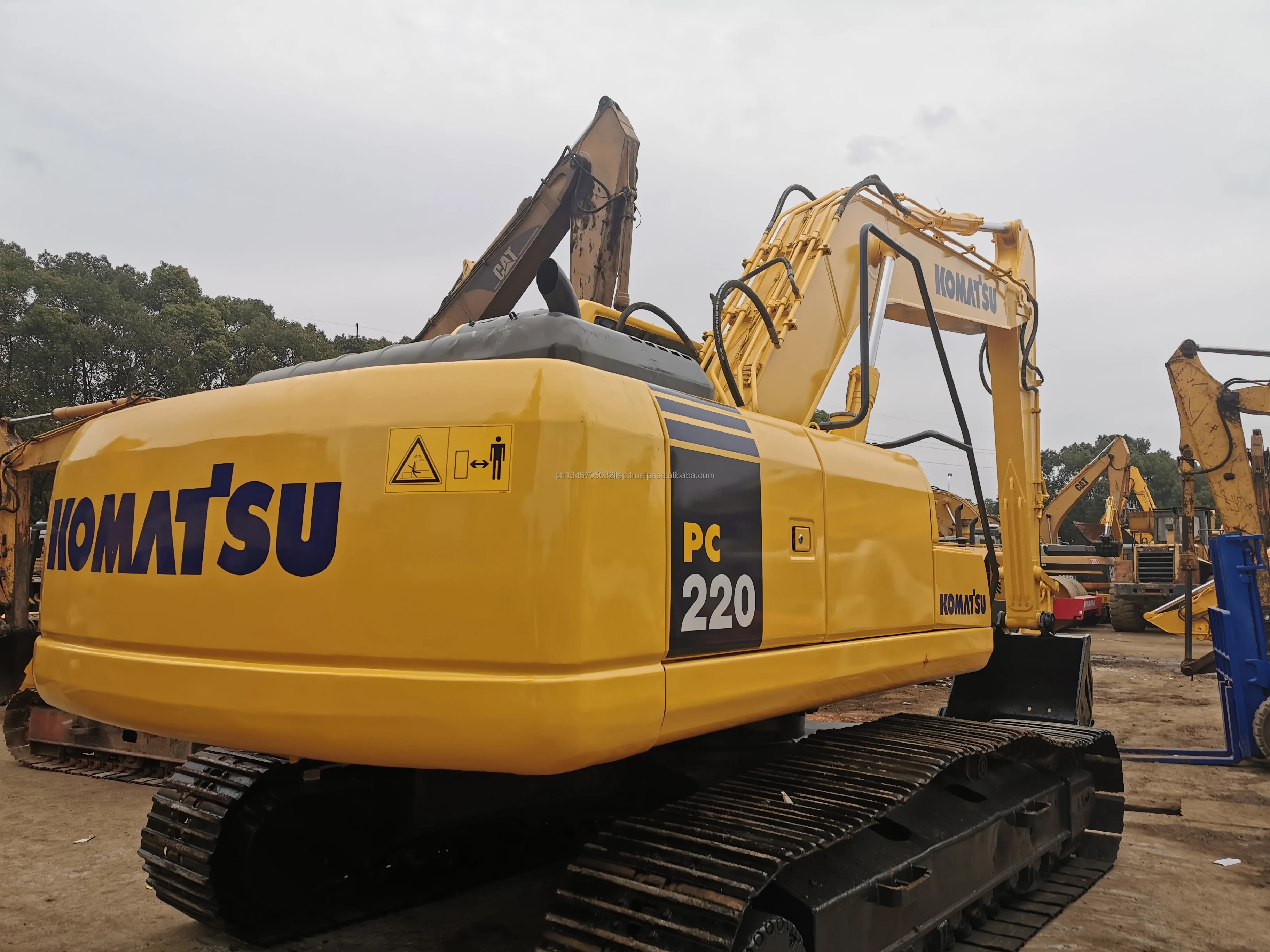 Komatsu PC220-6 220-7 220-8 Used Excavators/ PC220-8 Komatsu Excavator for  sale| Alibaba.com