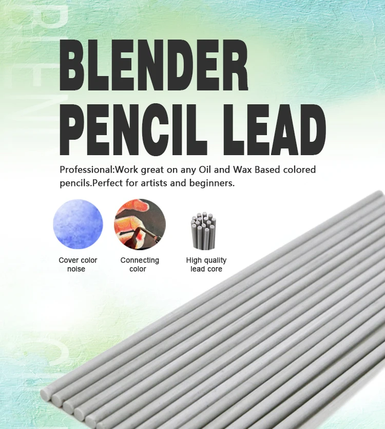 Professional Burnisher Pencil Lead Blending Pencil Lead Colorless