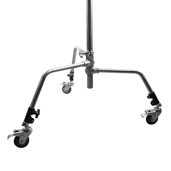 E-IMAGE CS25-W 360 Rotatable Locking Caster Wheel for C-stand Suit for 25mm Leg Tube detail image