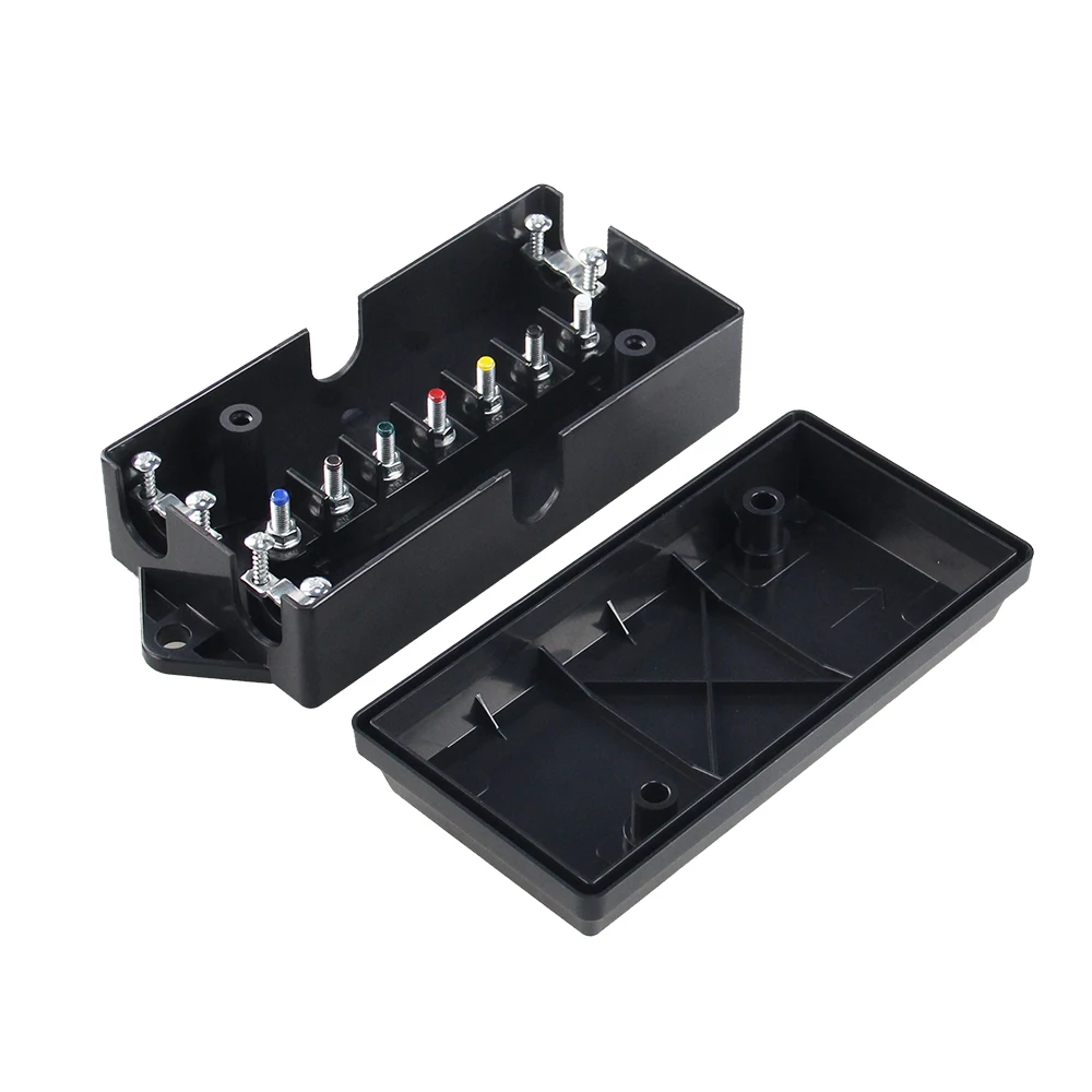 Universal Plastic Trailer Wiring Box 7 Way Waterproof Electrical