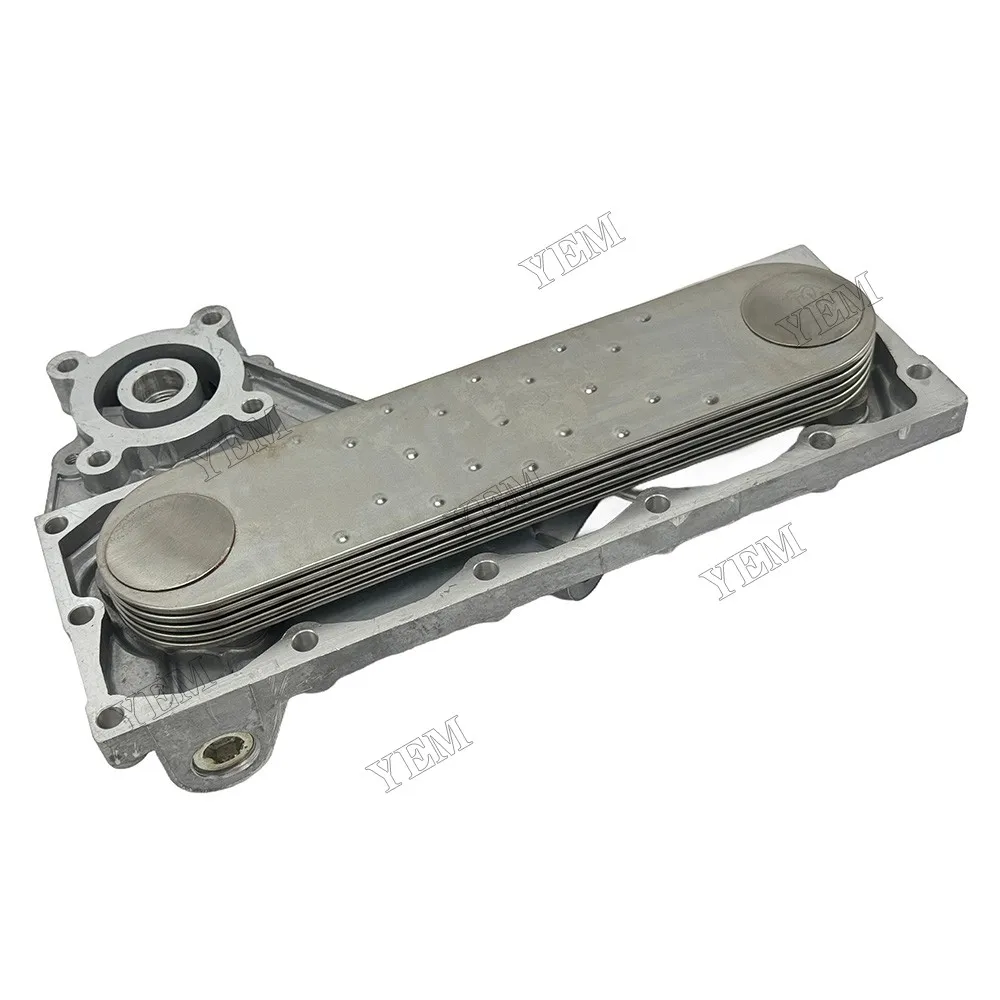 Oil Cooler Core Oil Cooler Cover Fit for Mitsubishi 6D95 Engine 3