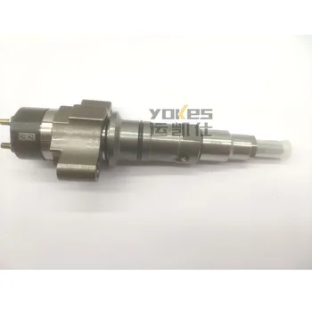 QSB4.5 Rail Diesel Fuel Injector Excavator Accessories For Cummins Engine Parts 0445120177