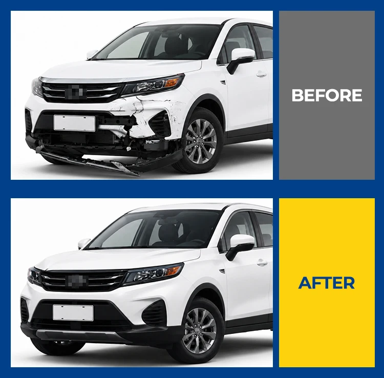 product for gac trumpchi ga8 la1c 0a5 00 front bumper cover abs plastic universal unpainted one year warranty-4