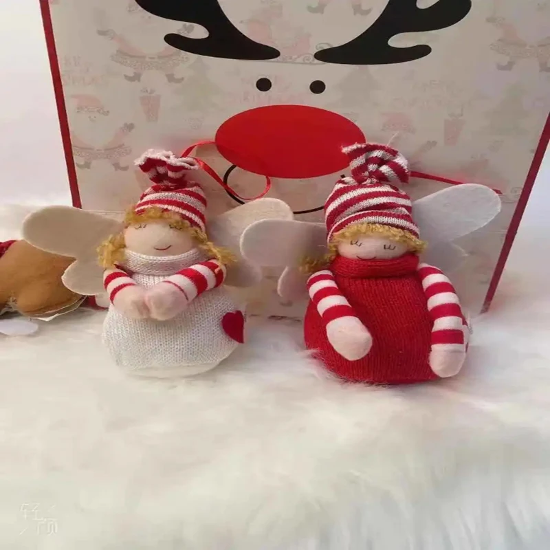 Оптовая продажа, Рождественская кукла, мягкий плюш для рождественских украшений