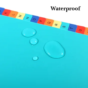 Foska A4 Index D ivider Wholesale ABC A-Z目次ページで