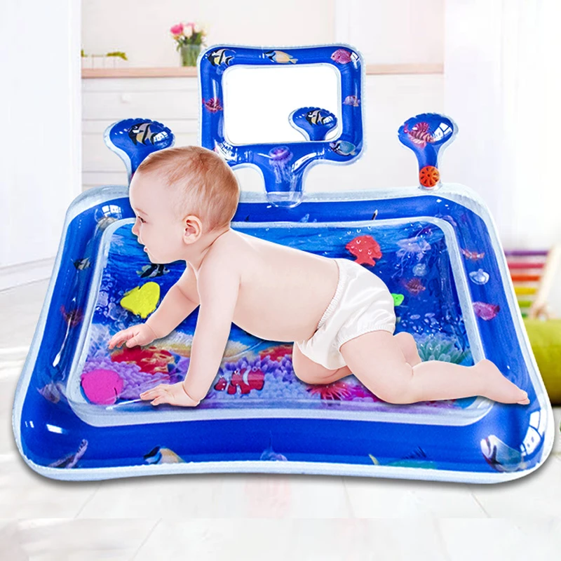 Новый привлекательный дизайн, детский водный игровой коврик, игрушки, надувной водный игровой коврик для детей