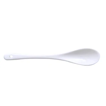 8 pezzi Cucchiai da Minestra, Cucchiai da Zuppa Blu e Bianco di