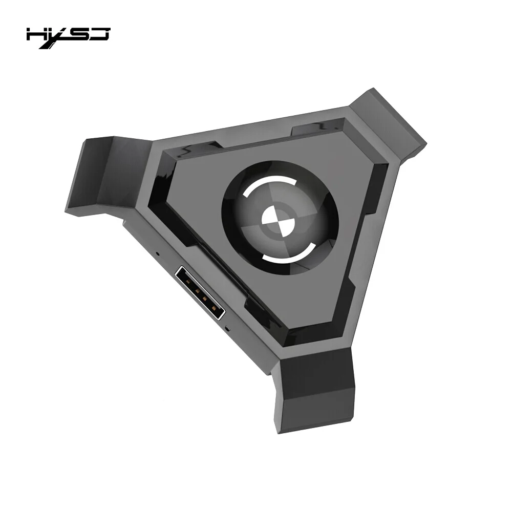 P5 Model USB Gamepad Controller Throne Docking Station Gaming Keyboard and Mouse Converter for PUBG Mobile Android IOS