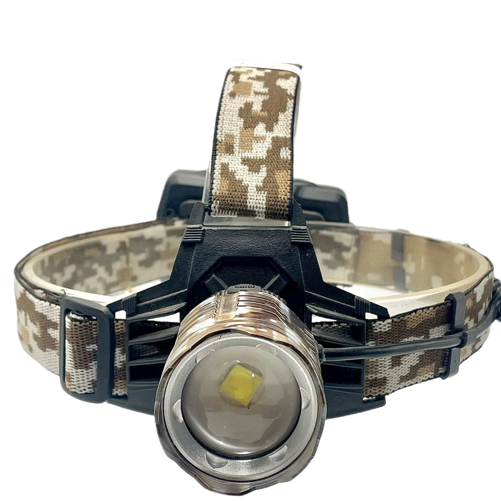 可折叠发光二极管野营前照灯-紧凑型设计，亮度可调，适用于背包发光二极管前照灯