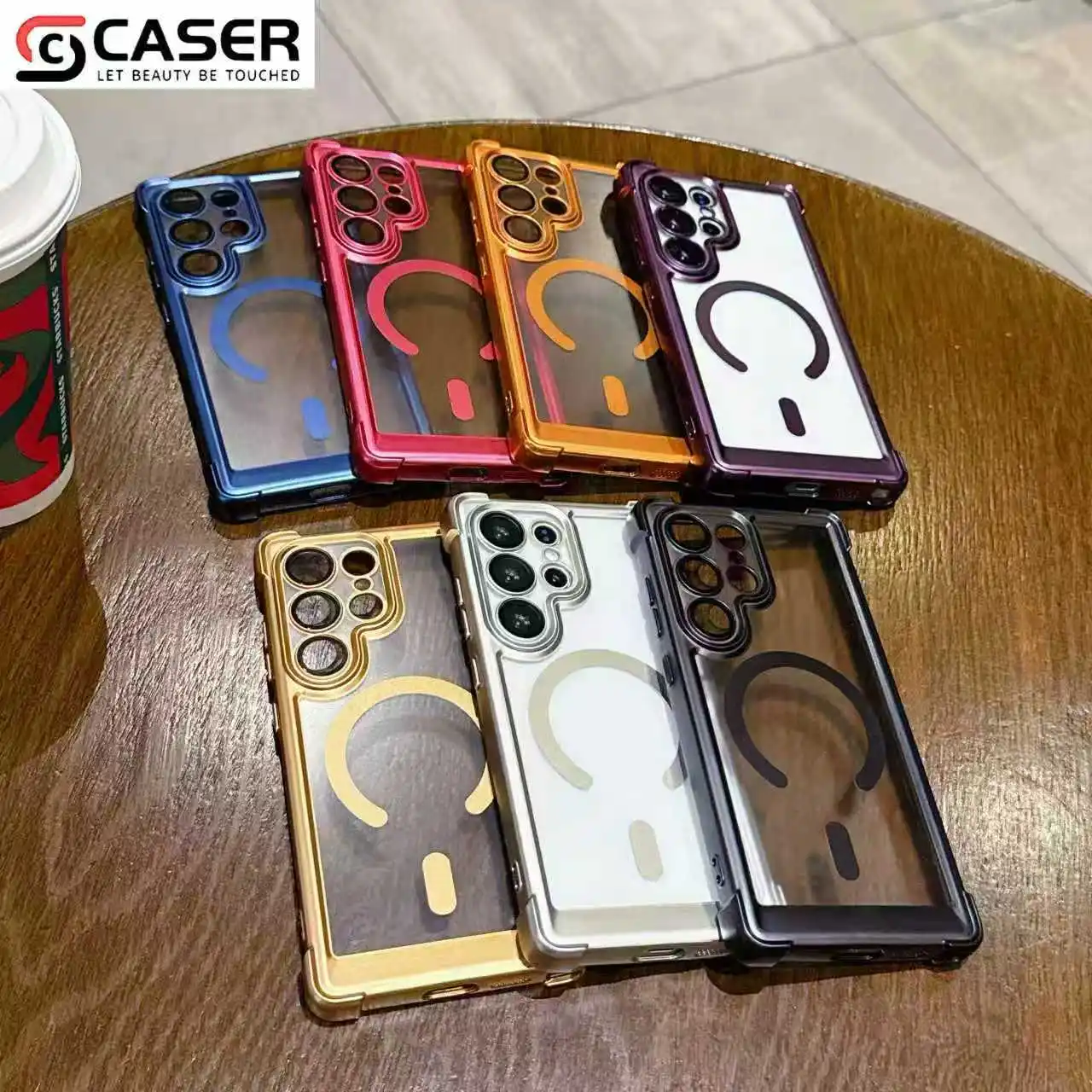 Magnetic Wireless Charging Case for Samsung 26/25/24