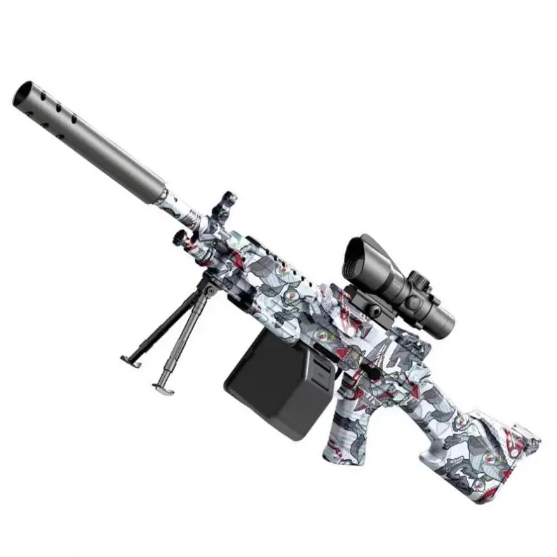 Customize Your Own Logo MP5 UZI Blaster Splatter Ball Gun Fun Paint Splat R Splatrball Soft Bullet Orby Toy Gun