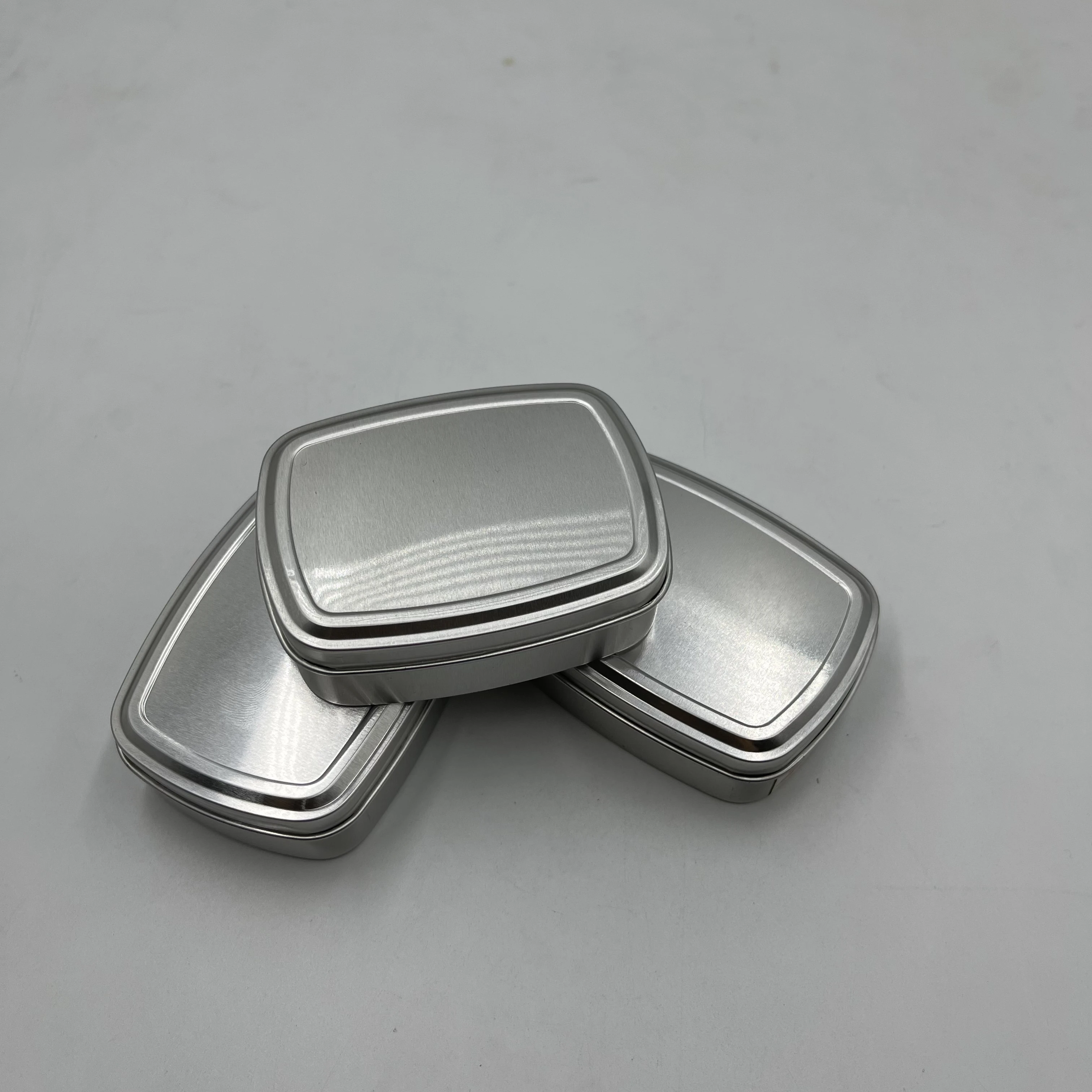 Aluminum Cream Jar Factory Supply 80g Silver Aluminum Cream Jar Aluninum Black Can