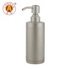 Transparent Frosted Grey Soap Dispenser without bracket
