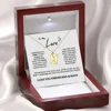 Collier (Or) + Boîte Lumineuse pour Carte