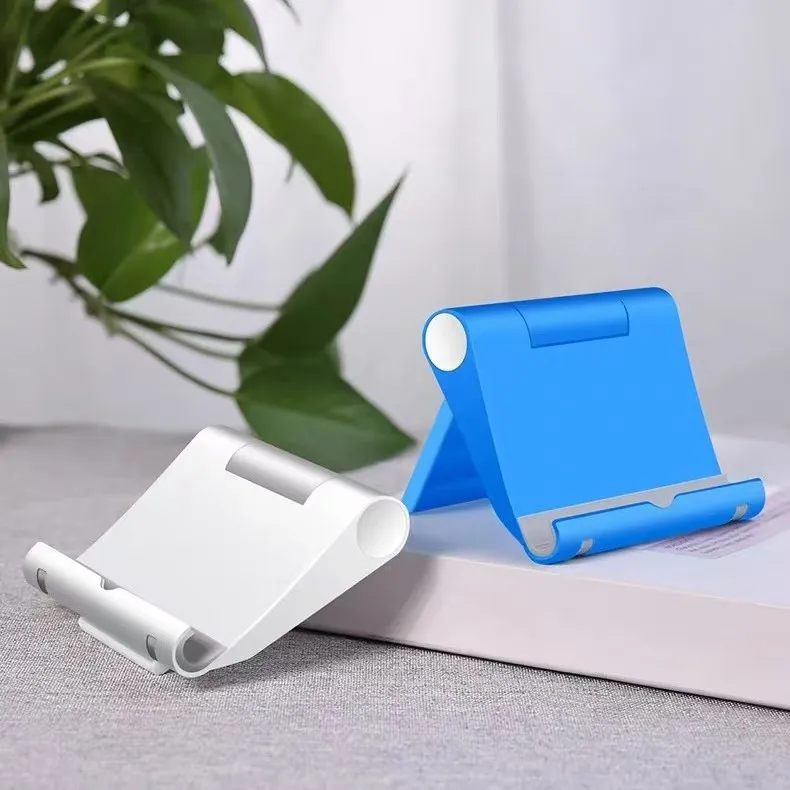 Desktop Mobile Phone Folding Portable Stand Office Lazy Gift Custom Logo Holder preview 5