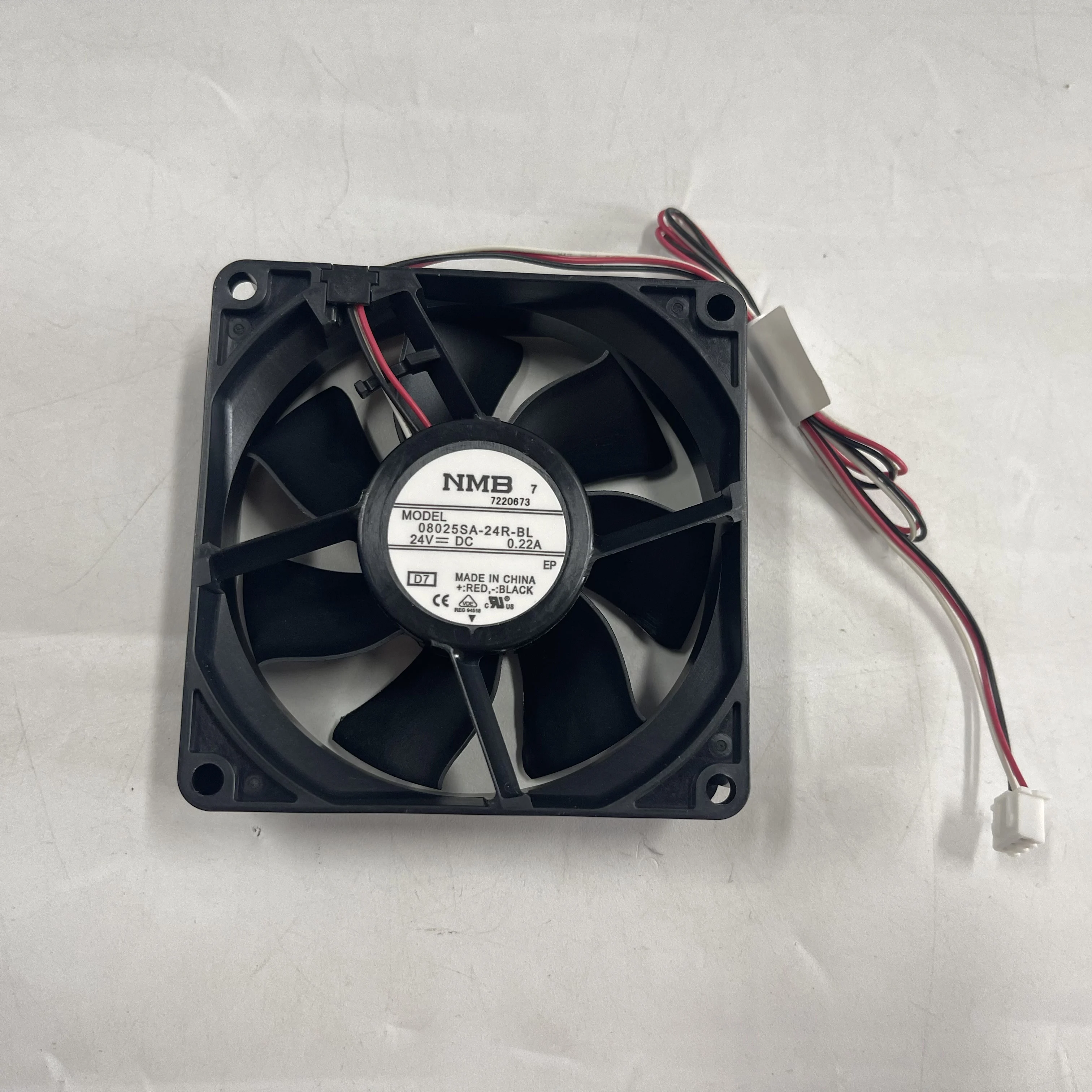 NMB DC Cooling Fan 08025SA-24R-BL