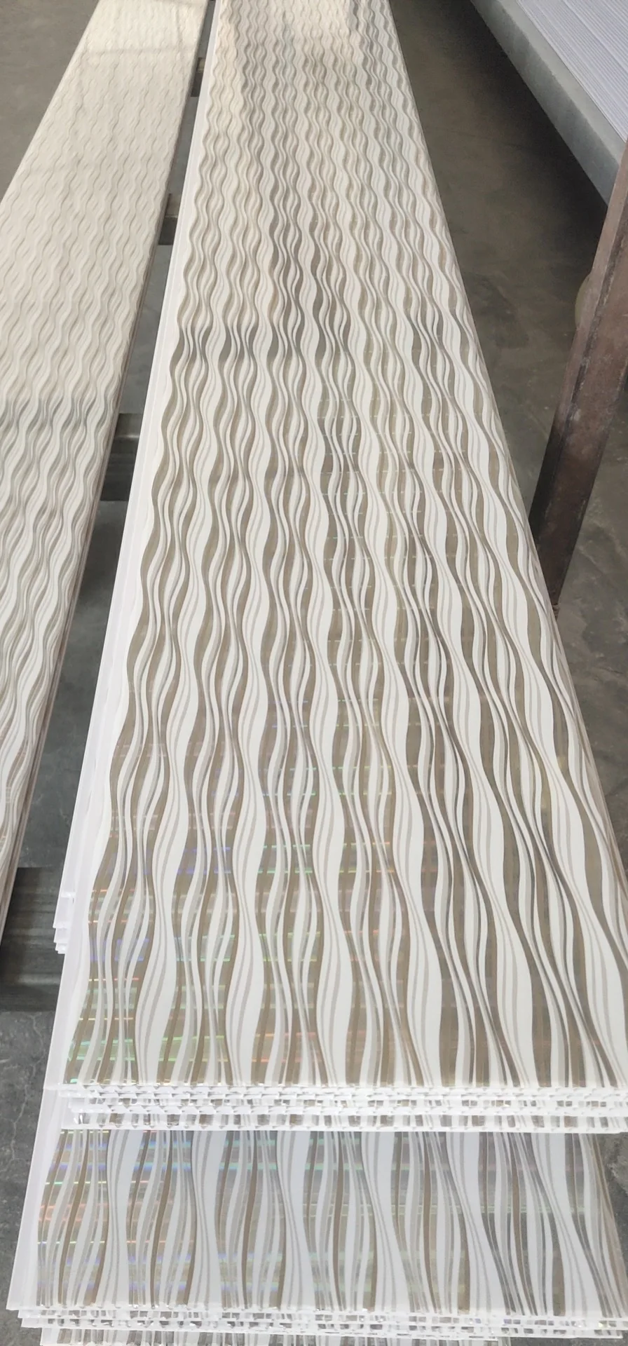Cheap PVC Roof Sheet Hot Stamping Design False PVC Ceiling Tile From China Manufacturer