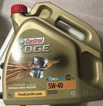 Engine Oil Castrol Edge 5W40 4L