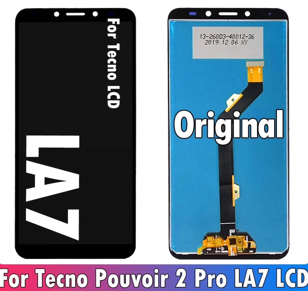 Оригинальный для Tecno Pouvoir 2 Pro LA7 Pro ЖК-дисплей сенсорный экран в  сборе для Pouvoir 2Pro LA7 LCD| Alibaba.com