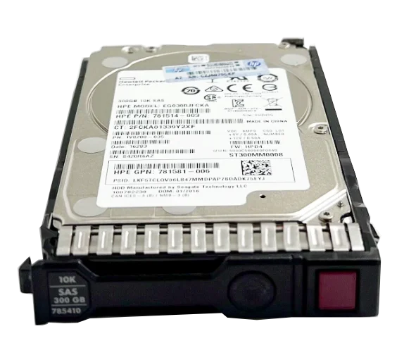 785067-B21 785410-001 300G 10K SAS 12G 2.5 G8 G9 Harde Skijf
