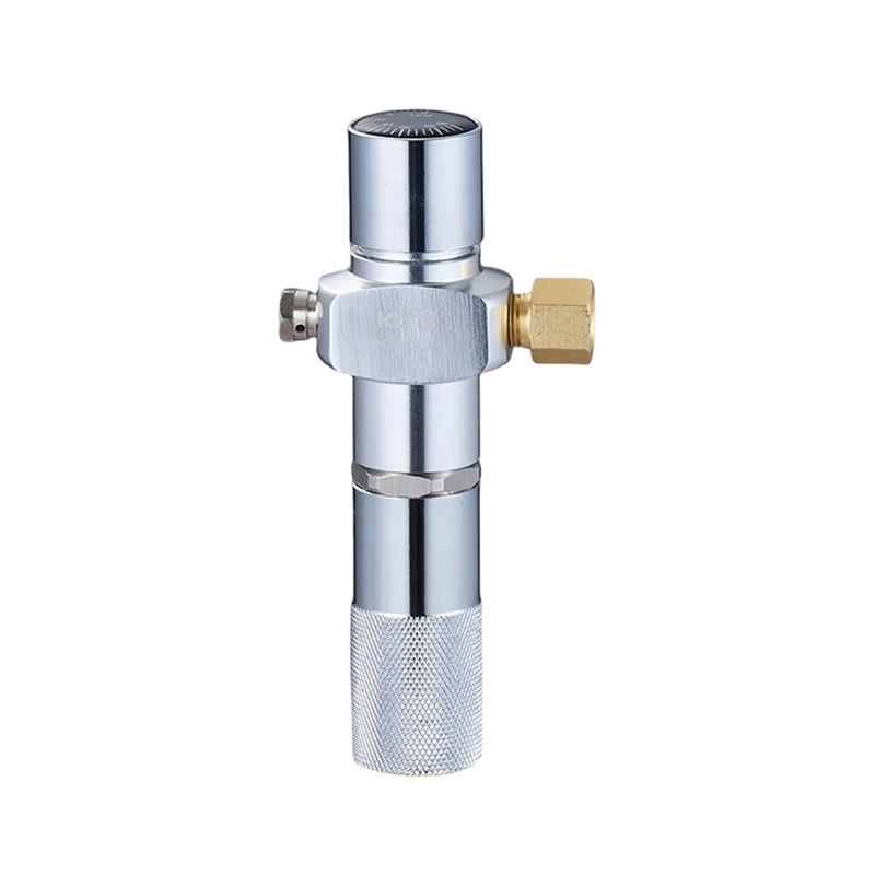 Threadless Gas Cylinder Co2 Dispenser Keg Regulator Wholesale Home Brewing Beer Mini Beer Keg Regulator