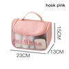 Pink Large Cosmetic Bag with Hook