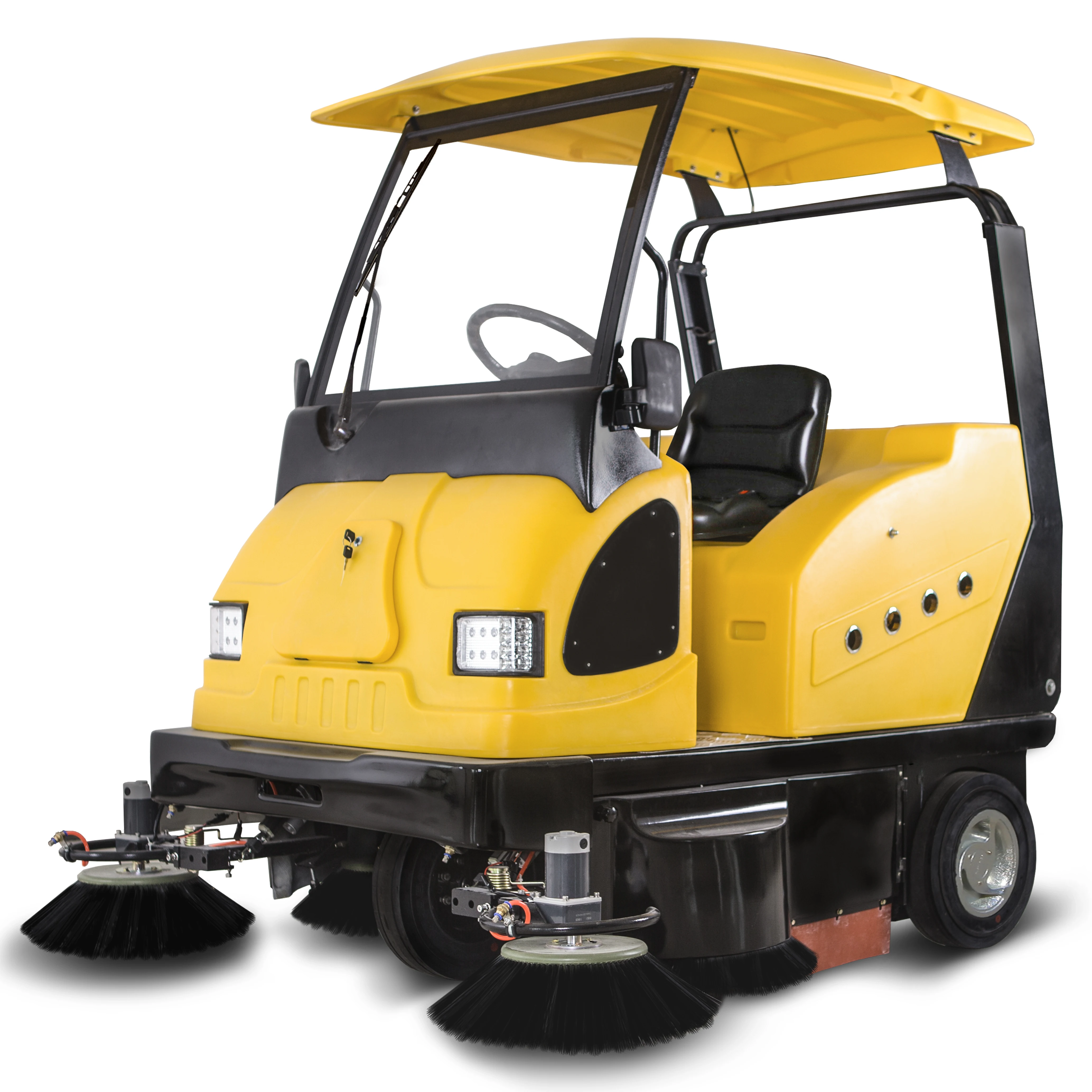 sc1900a electric industrial street sweeper machine cleaning