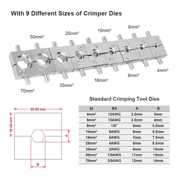 April hydraulic deals crimping tool