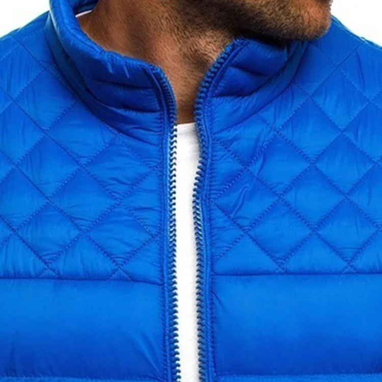Mens Puffer Jacket Winter Coat Utility Style For Men Warm Outdoor_voghion.com
