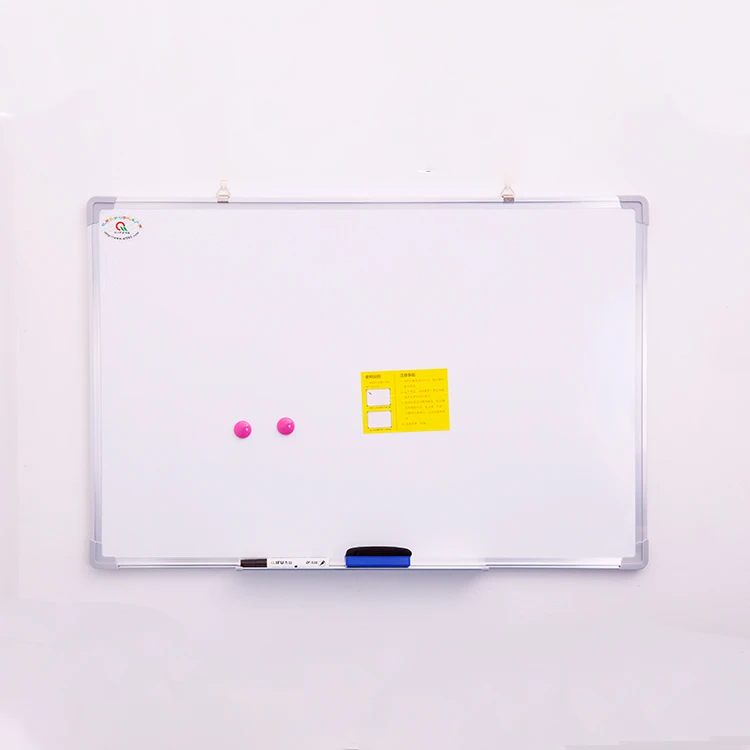 Small Drywipe Magnetic Whiteboard - Home & Office - 600mm x 450mm