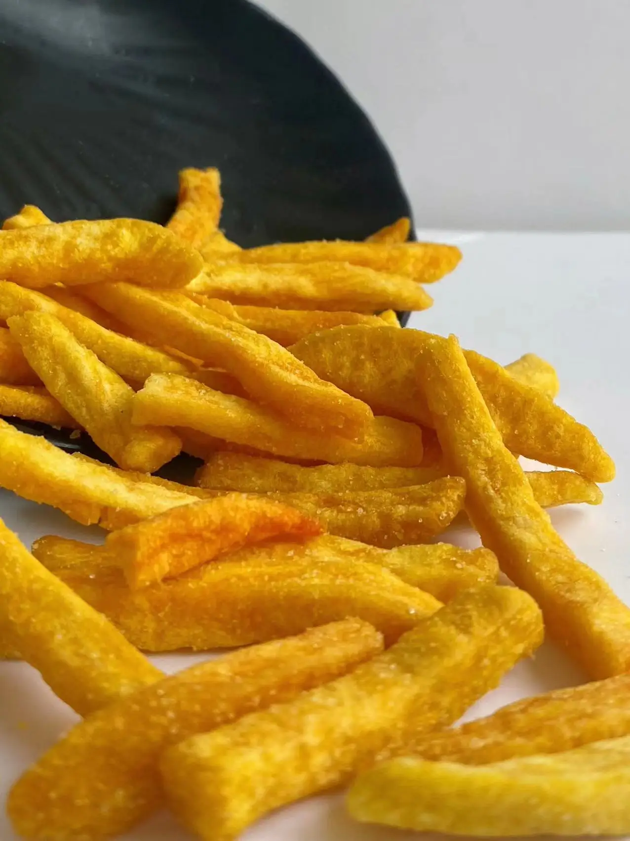 OEM Package Vacuum Fried Fruit & Vegetable VF Dried Sweet Potato Strips Healthy Snack factory