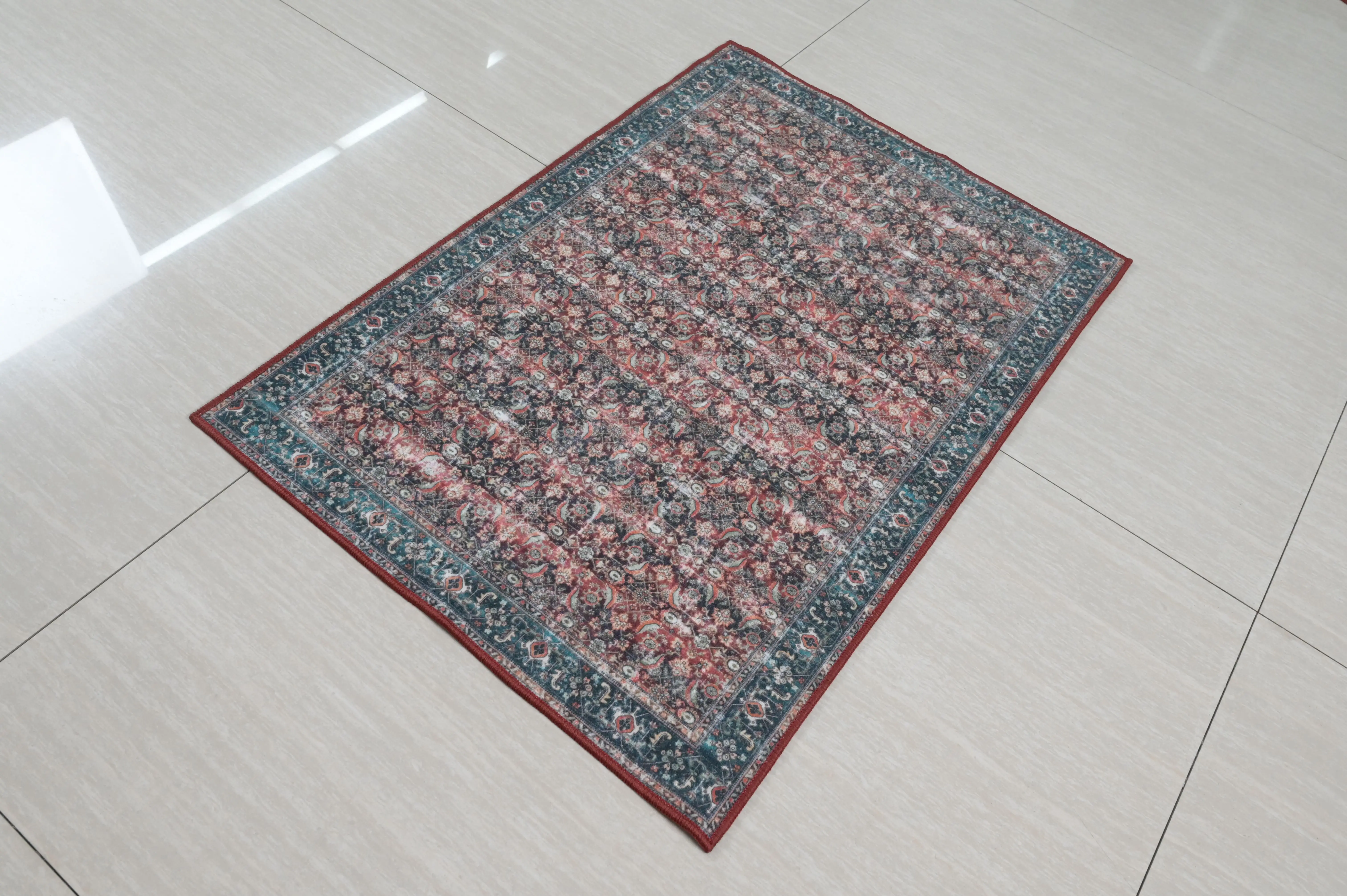 Cheap Living Room High Definition Printed Floor Carpet Machine Made