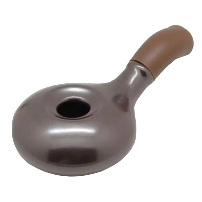 Custom Handmade Ceramic Coffee Roaster Pot Coffee Bean Baking Pan Gift Pottery Craft