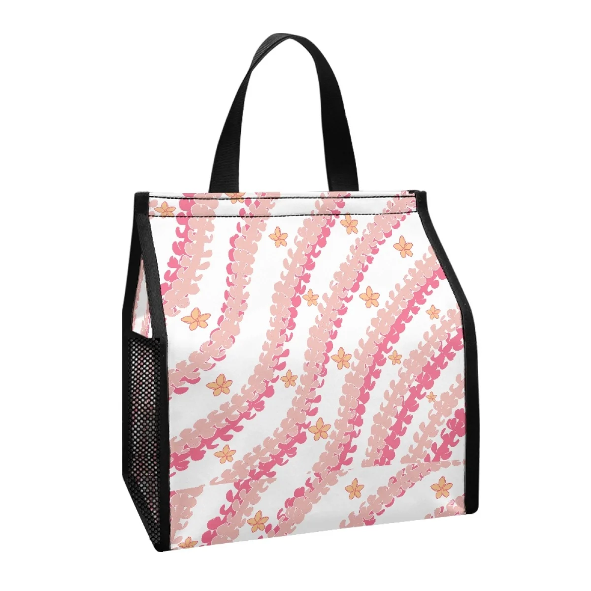 Распродажа сумка-холодильник с принтом модная Пасифика Aloha Hawaii Puakenikeni складная изолированная сумка сетчатой сумкой