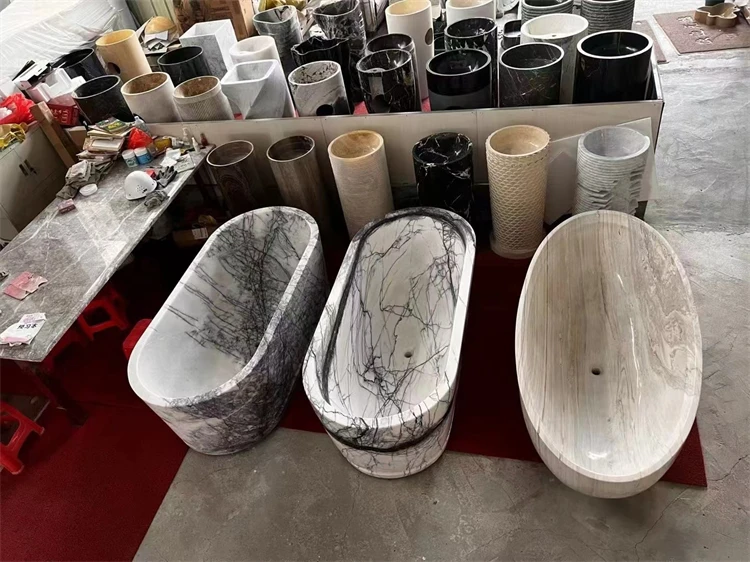 Lalic marble bathroom tub