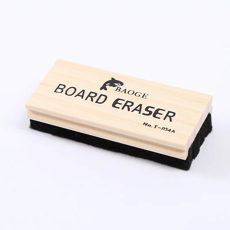 Ластик школьный деревянный из войлока