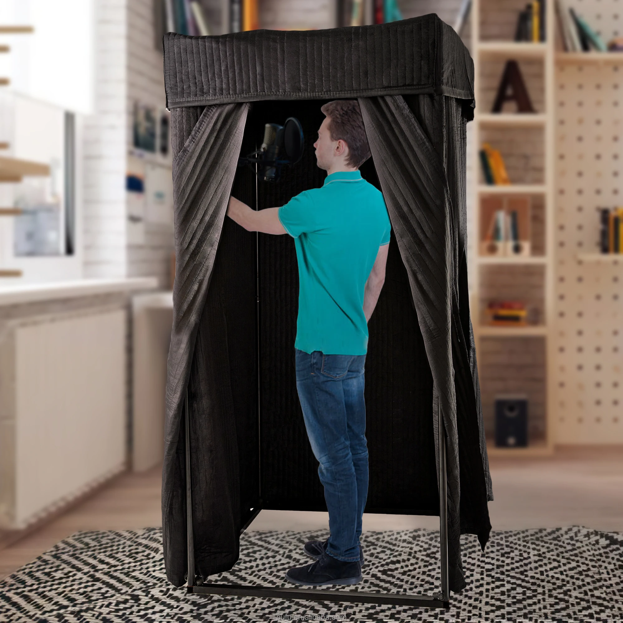 Portable Vocal Booth - Sound Isolation for Recording