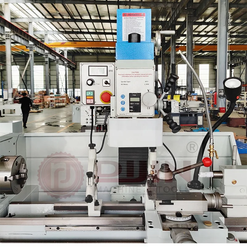 3 In 1 Lathe Drilling And Milling Machine Cq6230bz Multipurpose Engine