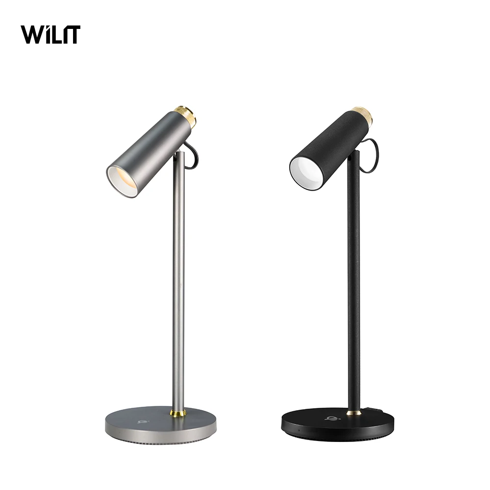 Modern Design Industrial Metal Holder Desk Lamp Multi-functional Reading LED Lights