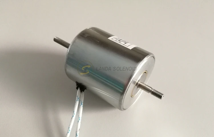 Mechanical Components Push Solenoid 15mm Stroke Powerful Strong Force Tubular Solenoid