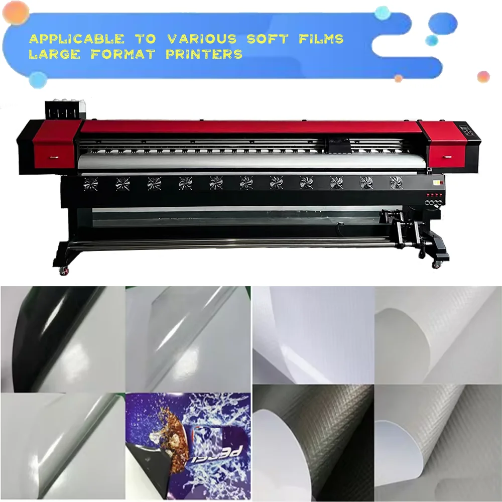 Large Wide Format 3.2m Eco Solvent Printer I3200 Xp600 Eco Solvent Plotter for Vinyl Canvas Banner Printing Machine supplier