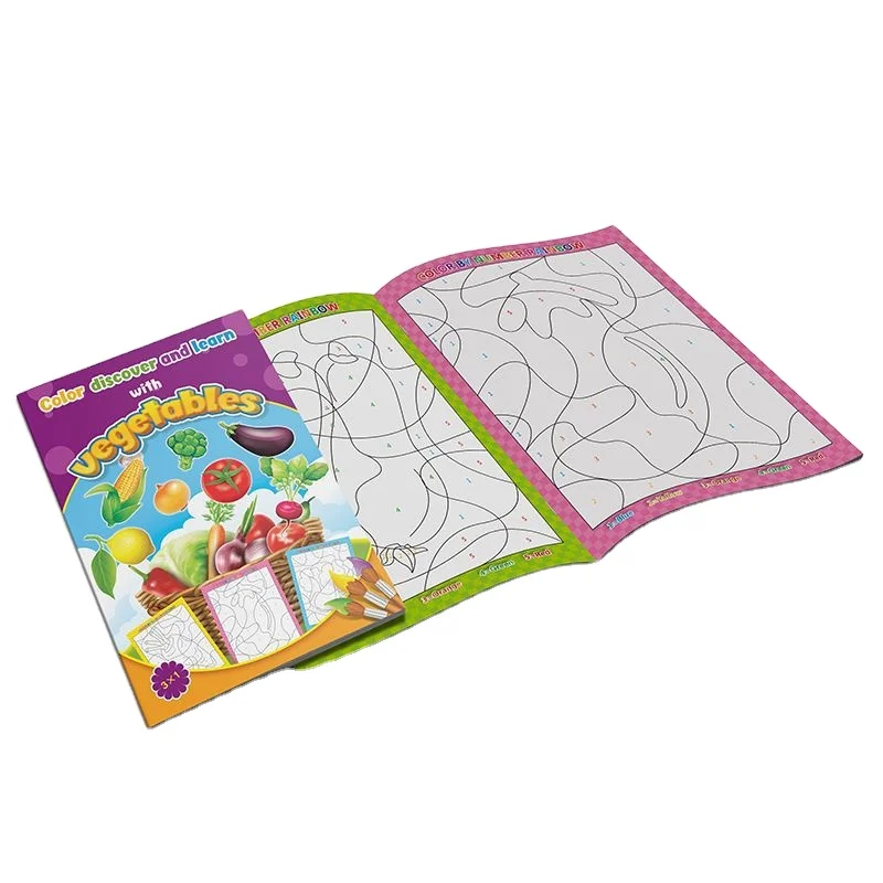 Coloring Book For Kids Drawing Sewing Binding Perfect Binding Kids