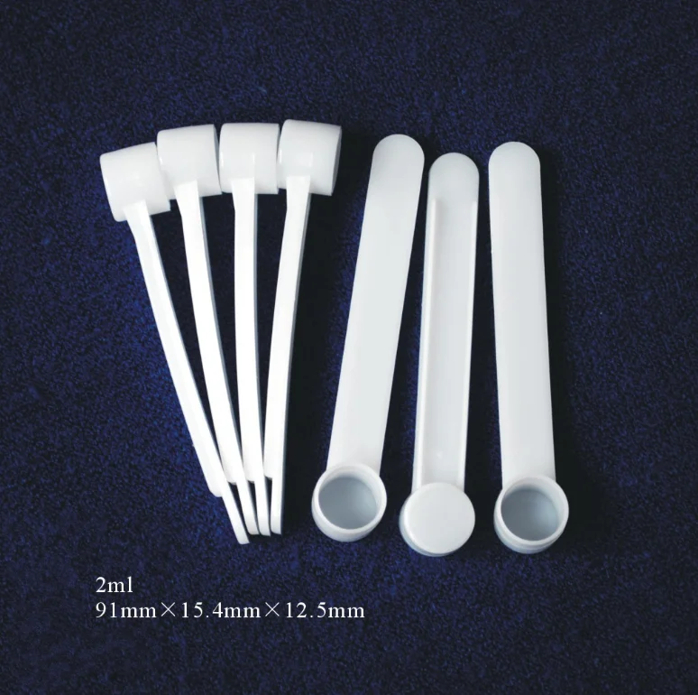 0.25g 0.5ml 1.5ml 2ml Plastic Medicine Powder Measuring Spoons Short Handle Long Handle