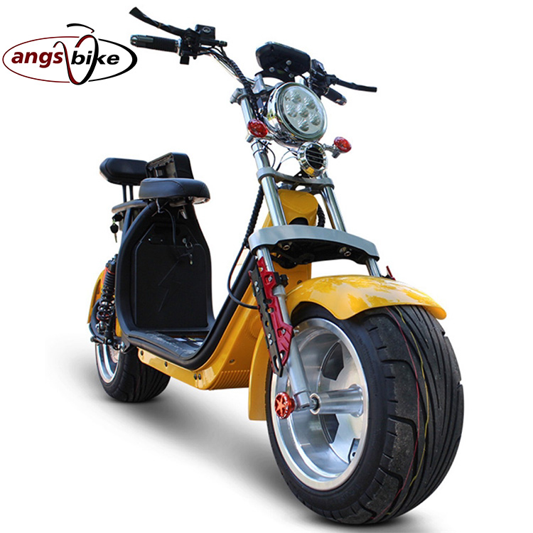 Двухколесный скутер/электрические скутеры для взрослых с большим колесом и аккумулятором 12 Ач 60-80