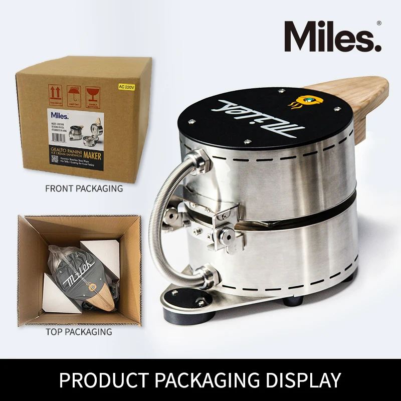 CE承認ステンレス鋼UFOバーガーメーカーマシンカスタムロゴアイス