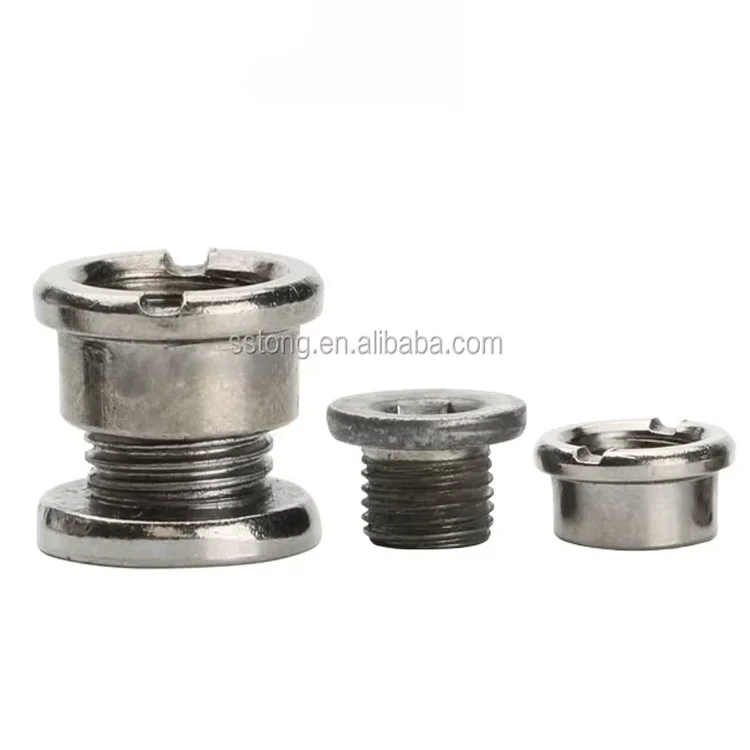 Flat Head Fine Thread Hexagon Socket Male and Female Bolt